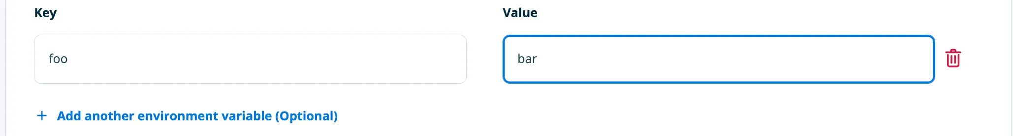 Link to Environment Variables