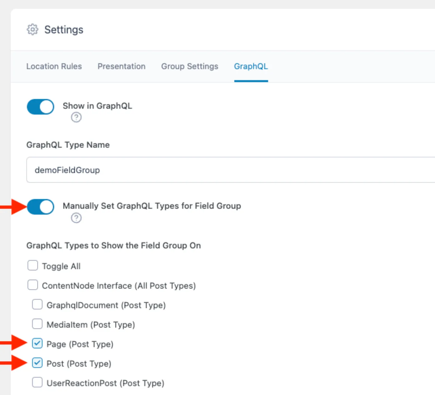 graphql_types in field groups