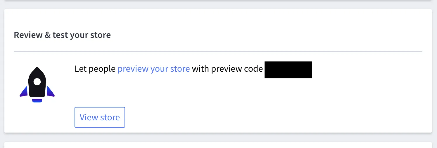 BigCommerce Preview Code
