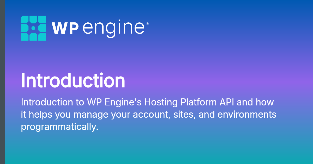 Introduction | Documentation