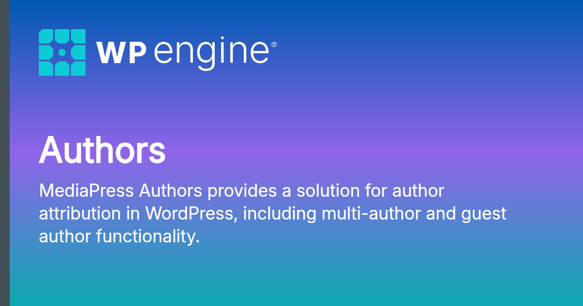 Authors | Documentation
